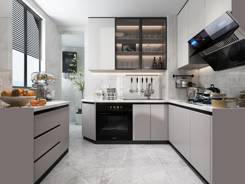 Affordable Luxury Style Kitchen