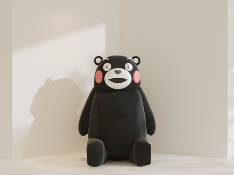 Modern Kumamon Bear Hand-held Art Toy Ornaments