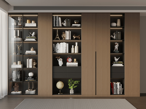 Italian Bookcase Showcase