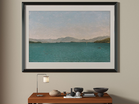 Mid-century Style Decorative Painting Art Painting Landscape Painting Hanging Painting