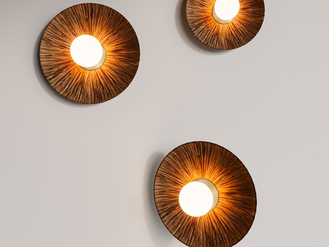 Middle style wall lamp