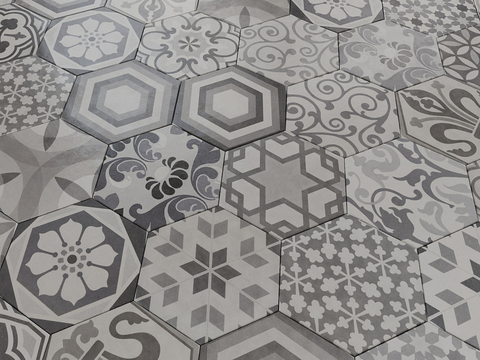 Tile Floor Tile Tile Hexagonal Tile