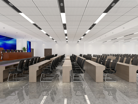 Multi-functional lecture hall large conference room