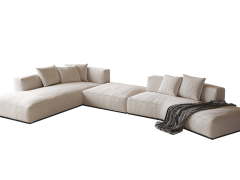 Corner sofa Multiplayer sofa