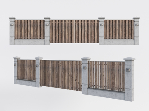 courtyard gate fence