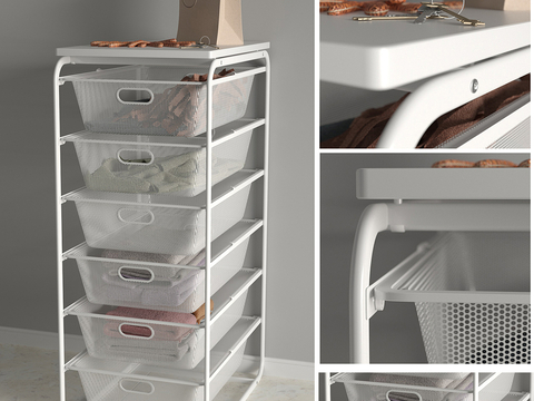 IKEA Storage Shelf Storage Basket Kitchen Storage Rack