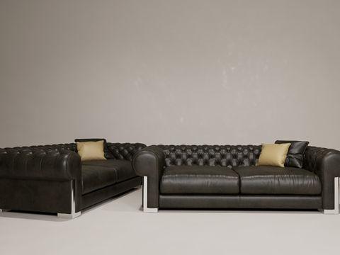 European-style double sofa