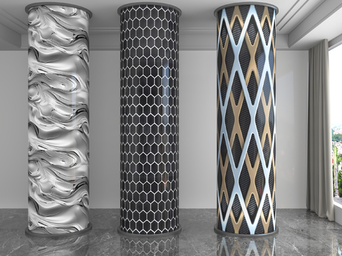 Special-shaped column, modeling column, decorative column, column