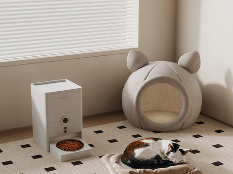 Modern cat house cat house dog house pet feeding machine cat house