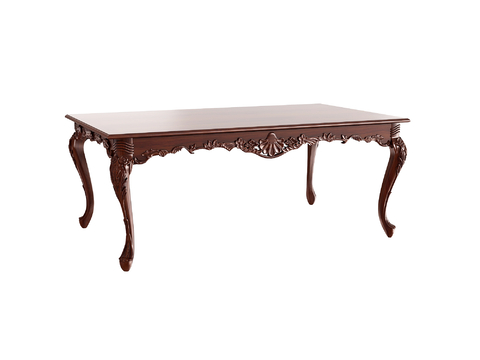 European dining table