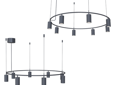 Pholc modern ring chandelier