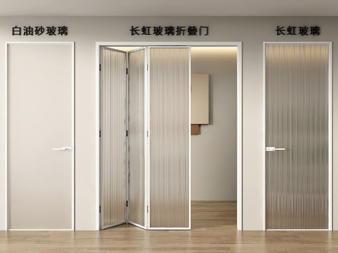 Modern Glass Door Folding Door Kitchen Door Balcony Door Bathroom Door