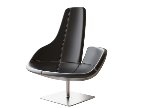 Modern Lounge Chair Leather Chair