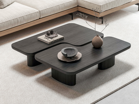 Poliform ERNEST modern coffee table square coffee table