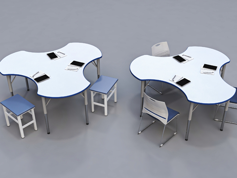 Modern Conference Table Discussion Table and Chair