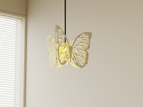 Art chandelier butterfly chandelier