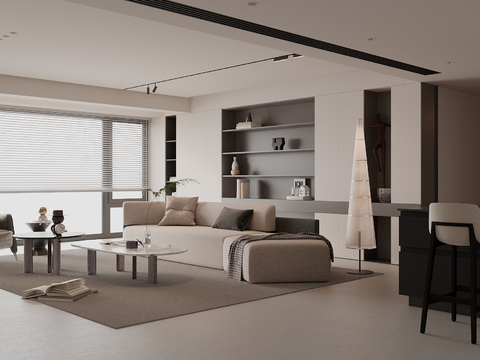 Modern Living&Dining Room