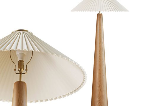 Middle style floor lamp