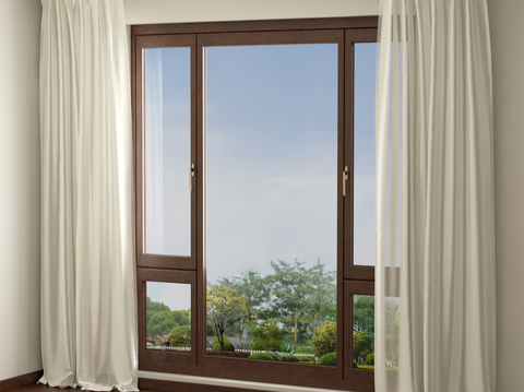 Roman Rod Curtain Window Screen