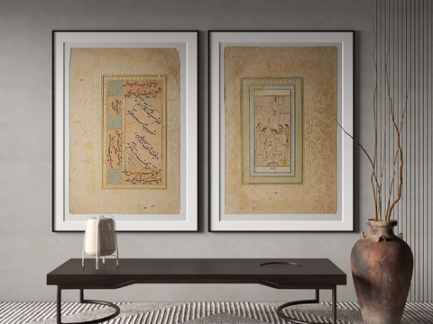 New Chinese Decorative Painting Zen Hanging Painting Ancient Painting