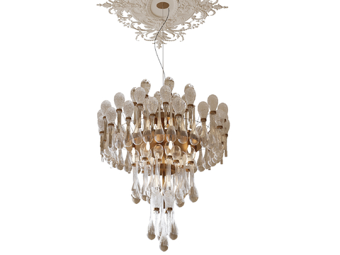 French Crystal Chandelier round chandelier