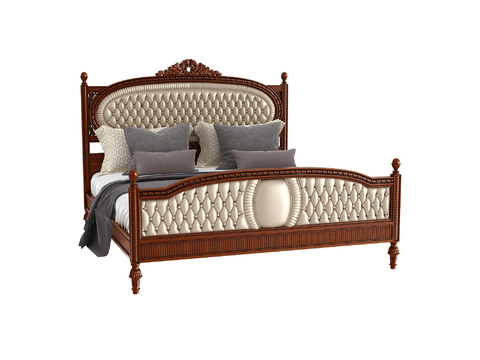 European-style double bed