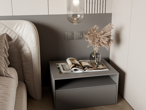 Modern bedside table chandelier