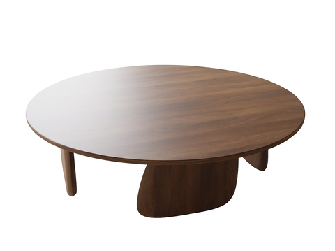 Solid wood tea table