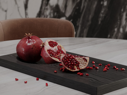 Pomegranate Fruit Chopping Board