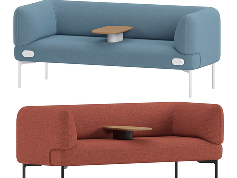 Modern Double Sofa Booth Sofa