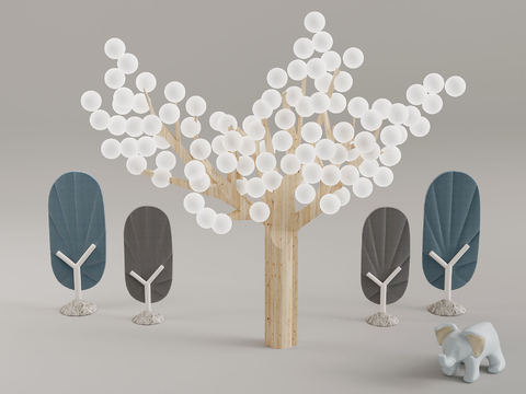 Modern Children's Facilities Decorative Tree