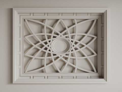 European-style ceiling