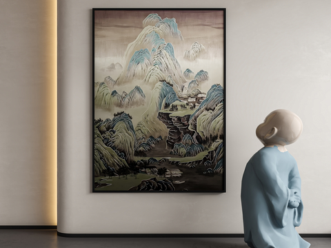 New Chinese Decorative Painting Landscape Painting Ink Painting