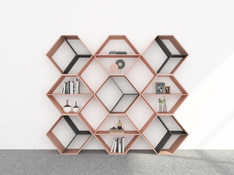 Modern Creative Bookshelf Display Cabinet