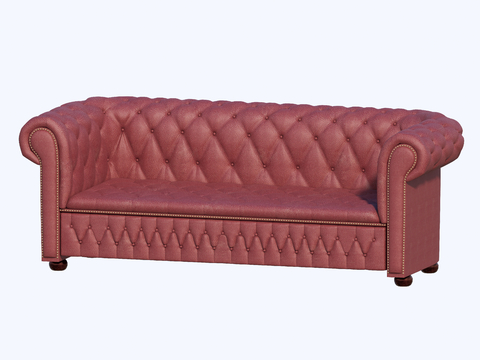 Jane Europe Multiplayer Sofa Leather Sofa