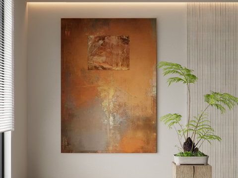 Quiet Painting Texture Painting Abstract Painting Decorative Painting Hanging Painting