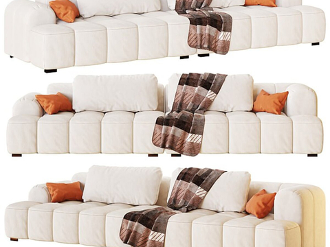 Cream Style sofa double sofa