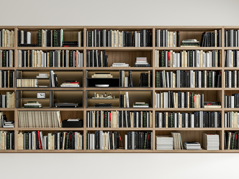 Modern Bookshelf Bookcase Whole Cabinet