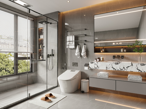 Modern Toilet Bathroom