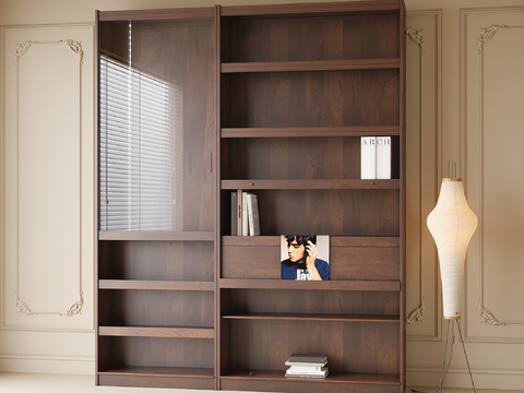 Middle Style Bookcase Bookshelf