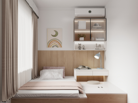 Simple Tatami Bedroom Universal kids Bedroom