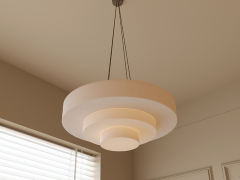 Modern round chandelier