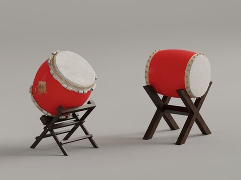 Percussion Wooden Drum Big Drum Gongs and Drums