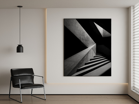 modern art painting black and white painting decorative painting