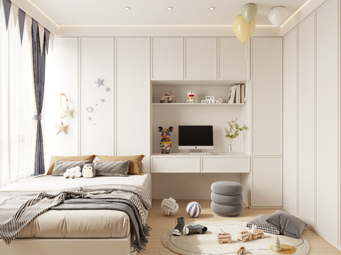 Cream Style kids Bedroom boy room