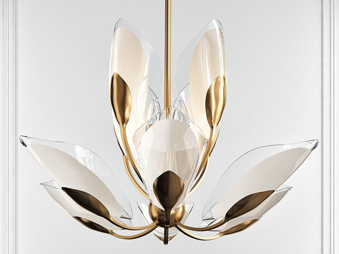 Affordable Luxury Style Chandelier Petal Chandelier Hall Chandelier