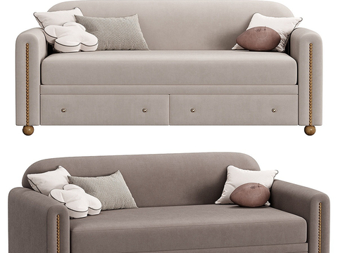 double sofa soft sofa