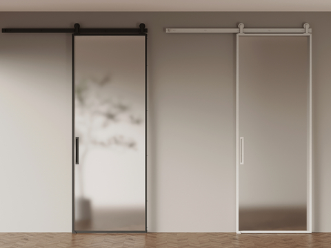 Modern Sliding Door Barn Door Hanging Sliding Door Glass Door