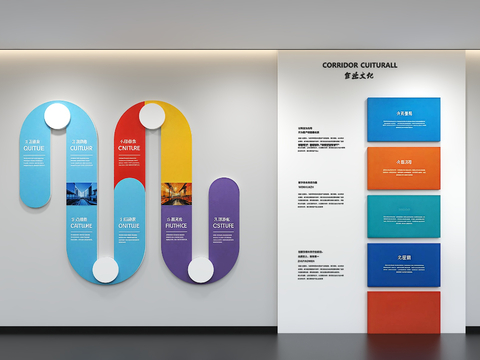 Modern Enterprise Culture Wall Office Culture Wall Slogan Display Wall