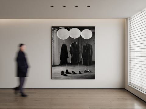 Decorative Painting Art Painting Black and White Painting Hanging Painting